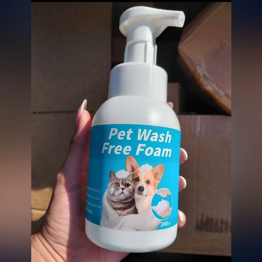 Pet Wash Free Foam Shampoo